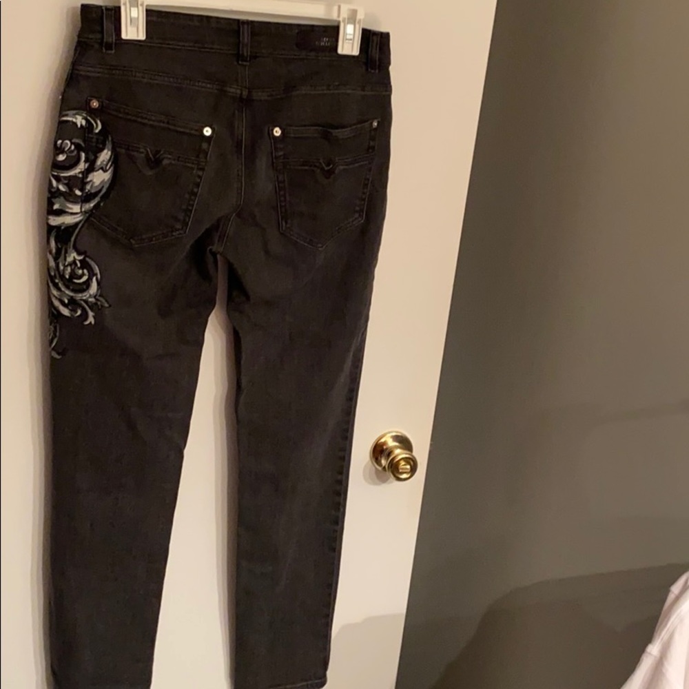 Versace Collection-Hand-painted Jeans - Picture 3 of 5